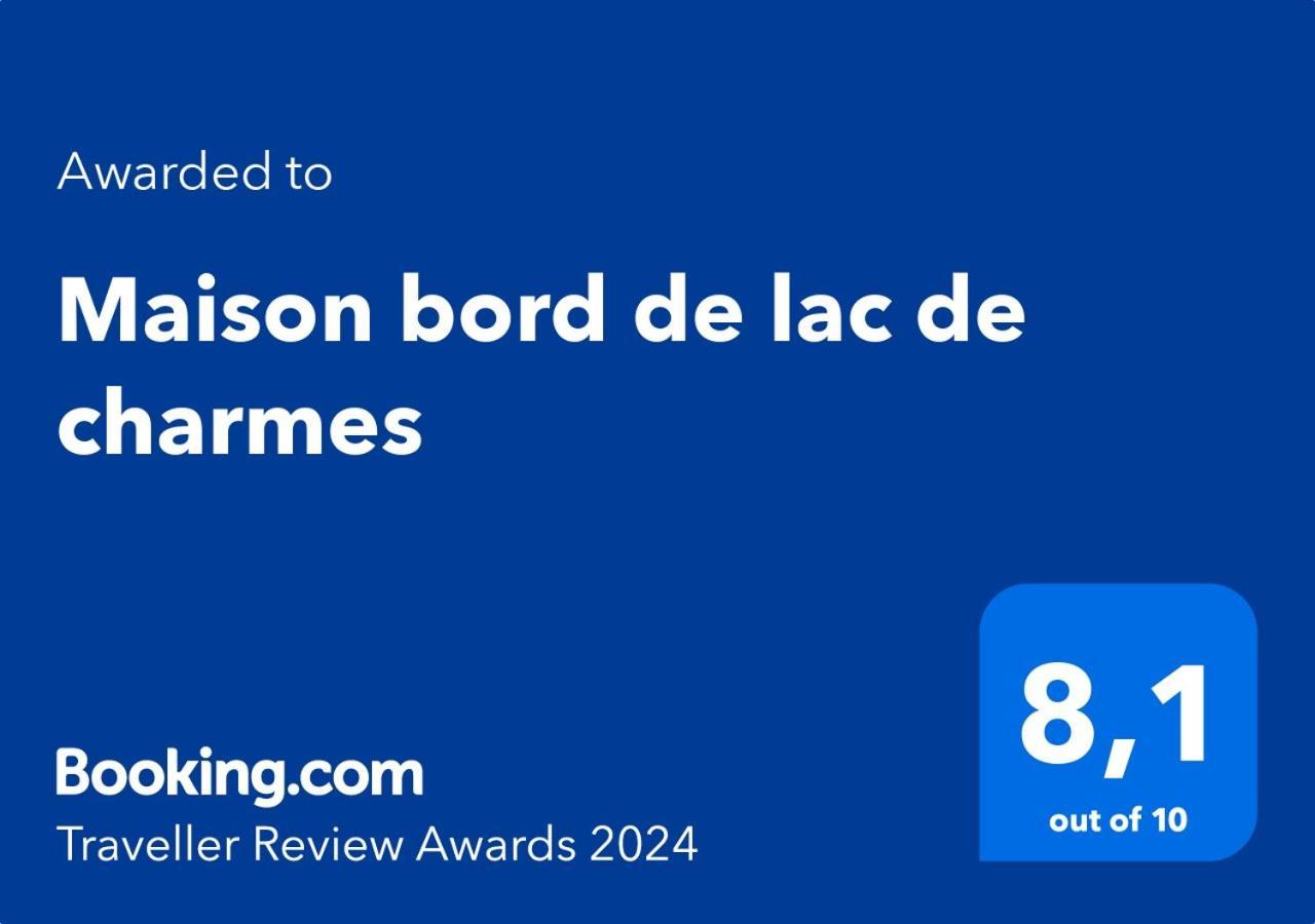 Maison Bord De Lac De Charmes Bannes  Bagian luar foto