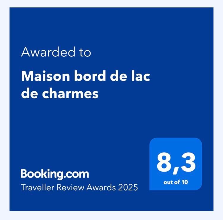 Maison Bord De Lac De Charmes Bannes  Bagian luar foto